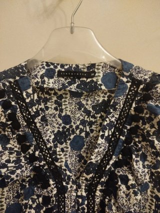Blusa Tintoretto Estampada Talla 38