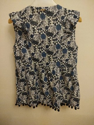 Blusa Tintoretto Estampada Talla 38