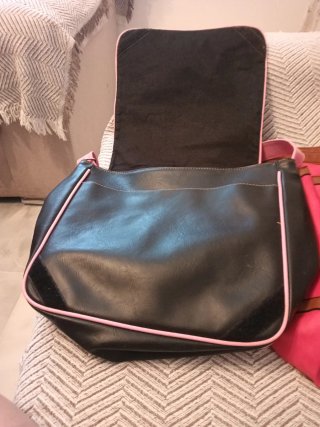 Lote de 2 bolsos Snoopy y bolso rojo sin usar