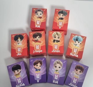 Muñecos BTS Tiny Tan McDonald's