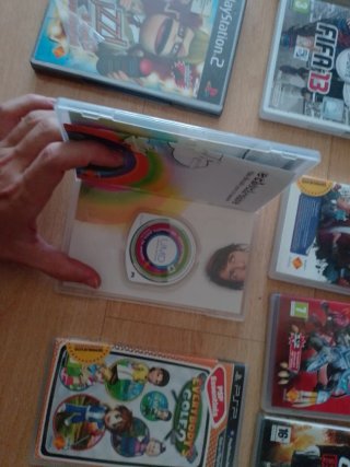 Cajas vacías juegos y juegos PSP