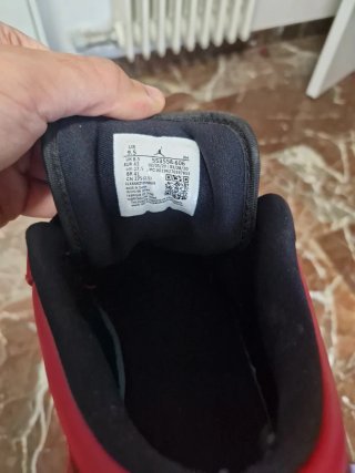 Nike Air Jordan 1 Low Rojo Negro
