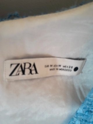Mono Zara Azul Talla M