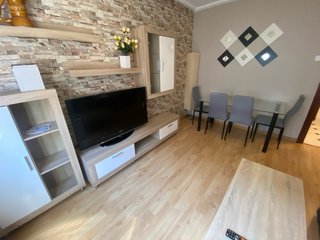 Salón completo (mueble modular+sofá+mesa comedor)