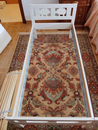 Cama infantil blanca
