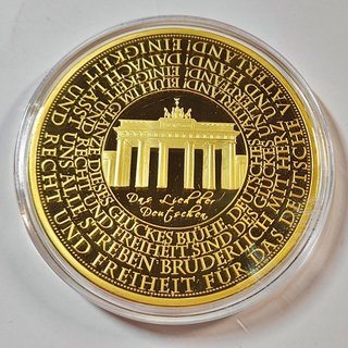 Libro Conmemorativo Medallas Himno Nacional Alemán
