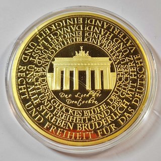 Libro Conmemorativo Medallas Himno Nacional Alemán