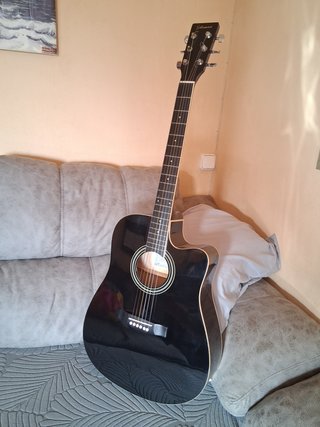 Guitarra Acústica J. Arman Electroacústica