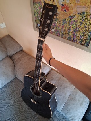 Guitarra Acústica J. Arman Electroacústica