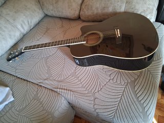 Guitarra Acústica J. Arman Electroacústica