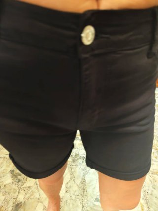 Shorts negros mujer