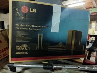 LG Home Cinema DVD Receiver System