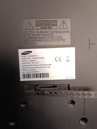 TV Samsung 26" LCD (Modelo LE26B350)