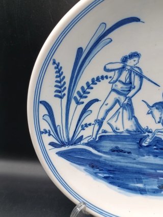 Plato cerámica Alfar del Río