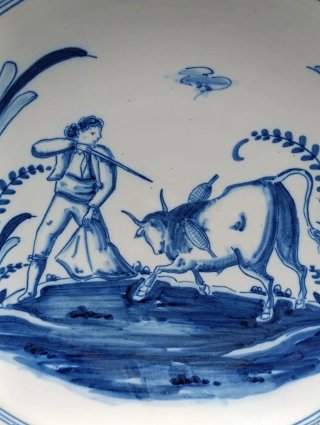 Plato cerámica Alfar del Río