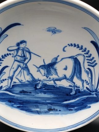 Plato cerámica Alfar del Río