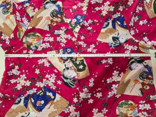 Camisa estilo kimono japonés T. XL