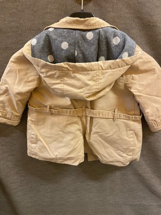 Gabardina Zara Beige Niña Talla XS