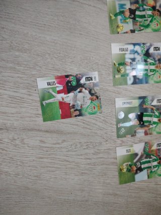 5 Cromos Betis MGK