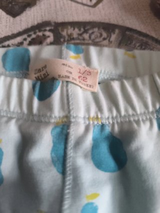 Pantaloncitos bebé recién nacido y 3 meses