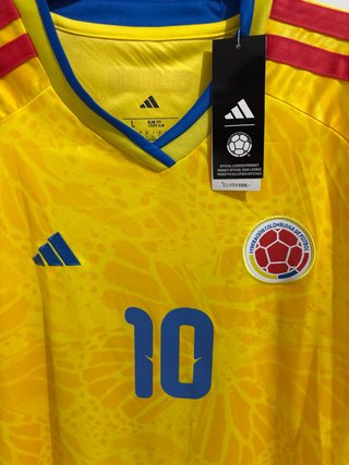 Camiseta Colombia del mundial  para mujer