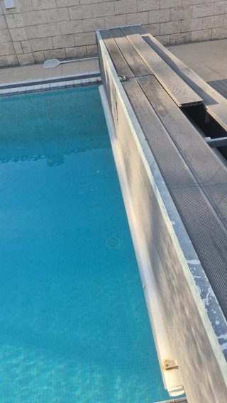 Cubierta Piscina Persiana Motorizada 4x9m