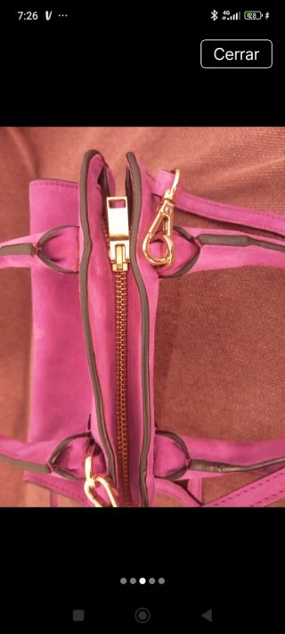 Bolso mini Uterqüe rosa