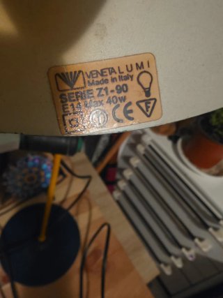 Lámpara de escritorio Veneta Lumi
