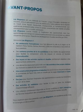 Les blogueurs 1 Livre de l'élève+ MP3. A1.1