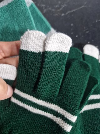 Sciarpa e Guanti Serpeverde Harry Potter Slytherin