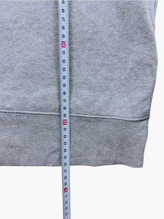 Vintage Sweater Levis Small Logo Grey Y2K Retro