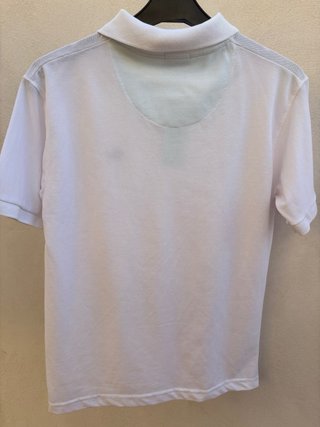 Polo Lacoste Blanco Talla L