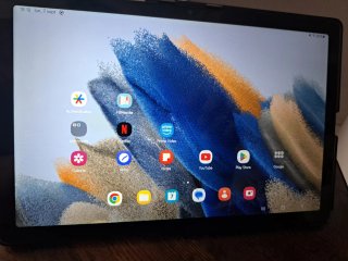 Samsung Galaxy Tab A8 32 GB con funda ProCase gris