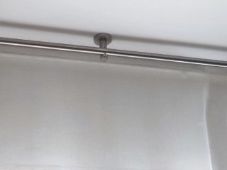 Cortinas Beige/Marrón Lino
