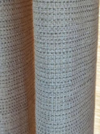 Cortinas Beige/Marrón Lino