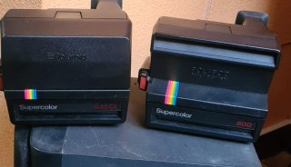2 Fotocamere Polaroid 600 e 635 CL