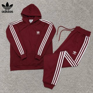 Chándal Adidas Gris, Negro y Rojo