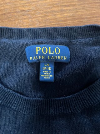 Jersey Polo Ralph Lauren Azul