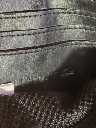 Riñonera Lacoste Negra