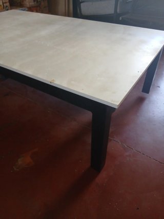 Conjunto 3+1+1 jardín aluminio, mas mesa baja