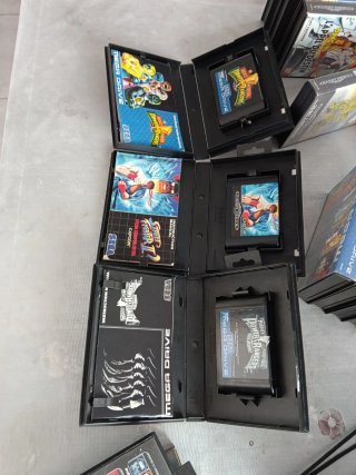 Lote 7 juegos Sega Mega Drive