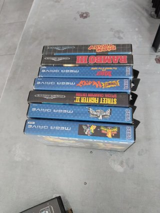 Lote 7 juegos Sega Mega Drive