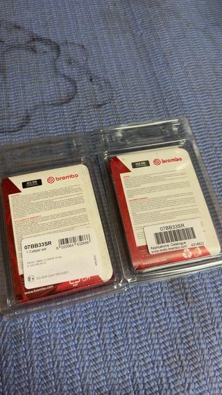 Pastillas Freno Brembo Moto BMW Racing Road