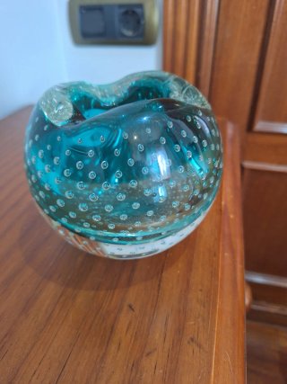 Cenicero de cristal Arte Murano ICET Bullicante