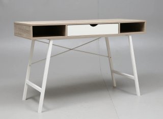 Escritorio madera y metal