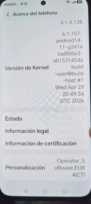 MOVIL Honor Magic8 Lite NFC 5G Caja