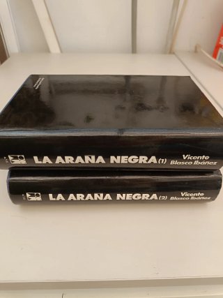 La araña negra libro 2 tomos