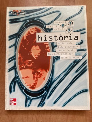 Lote 2 libros de Historia de Bachillerato