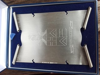 Targa commemorativa Btg 107