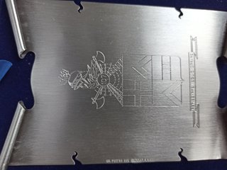 Targa commemorativa Btg 107